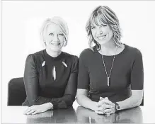  ?? TWITTER ?? The NFL’s first all-woman broadcasti­ng pairing: Andrea Kremer, left, and Hannah Storm. Their first game is the Vikings-Rams tilt Thursday.