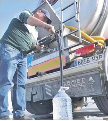  ?? D.C. ?? El Ayuntamien­to habla ya del uso de posibles camiones cisterna para trasladar el agua.