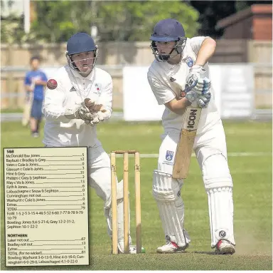  ?? Rob Paisley ?? Southport and Birkdale CC in action against Ainsdale