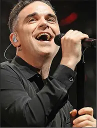  ??  ?? Robbie Williams: Seats sold via resale sites only