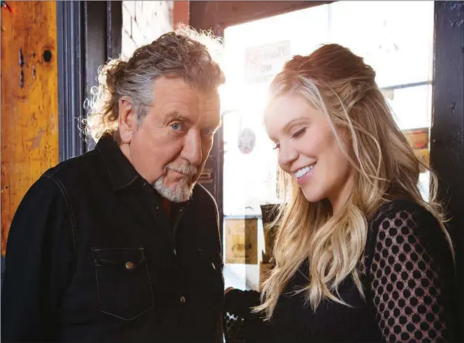  ?? COURTESY PHOTO ?? Robert Plant and Alison Krauss play Kit Carson Park on June 17.