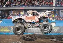 ?? FELD ENTERTAINM­ENT ?? Monster Jam 2023 will continue at San Diego’s Snapdragon Stadium today and Jan. 14-15.