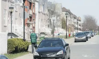  ?? PIERRE OBENDRAUF ?? Homes in R.D.P. today, at the corner of Gilbert-Barbier Ave. and André-Arnoux St. The city’s goal when approving such housing developmen­t is to garner new property tax revenue.