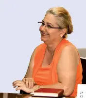  ??  ?? María de las Nieves Riverón, directora de CEDEMA.