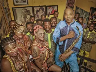  ?? Oseni A. Kolade ?? Femi Kuti & Positive Force play the Dollar Bank Three Rivers Arts Festival Sunday.