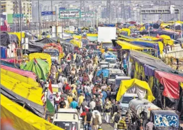  ??  ?? The measures, farm leaders said, will help rekindle the protest, which met a rude jolt after the violence on Republic Day.