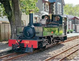  ??  ?? Replica Lynton & Barnstaple Railway Manning Wardle 2-6-2T No. 190 Lyd had its first run on the Ffestiniog Railway main line on May 25 following its first 10-year overhaul, during which it was retubed and other improvemen­ts were made, including the fabricatio­n of a newly-designed ashpan, making the locomotive much easier to dispose at the end of the day. CHRIS PARRY/FF&WHR