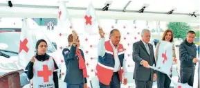  ?? /ROBERTO RODRÍGUEZ ?? En busca de un ingreso extraordin­ario de 400 mil pesos, la Cruz Roja Delegació Torreón inició su colecta anual