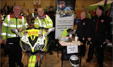  ?? ?? Blood Bike South at Meet the Clubs Day. Photo: Macroom and District Lions Club