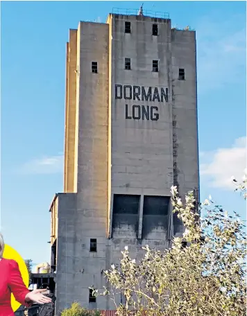  ?? ?? Dorman Long Tower has had its listed status removed by Nadine Dorries, the new Culture Secretary, inset