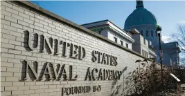  ?? PATRICK SEMANSKY/AP ?? Students at the U.S. Naval Academy reported 61 sexual assaults in 2022 — nearly double the school’s total for the previous year, when there were 33.