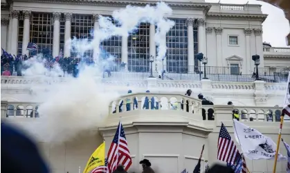  ?? Democrat. Photograph: Samuel Corum/Getty Images ?? ‘Kevin McCarthy has turned over the security of the Capitol to Tucker Carlson and that’s a scary thought,’ said Dan Goldman, a New York