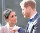  ??  ?? Prince Harry and Meghan Markle will marry on May 19.