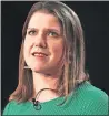  ??  ?? Lib Dem Jo Swinson