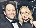  ?? ?? The comedians Jon Richardson and Lucy Beaumont were married for nine years