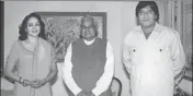 ??  ?? Former PM Atal Bihari Vajpayee was the one who persuaded Vinod Khanna to join politics. HT ARCHIVE