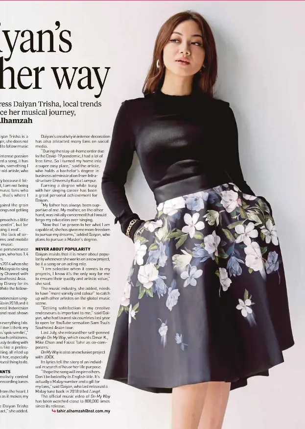 Daiyan S On Her Way Pressreader