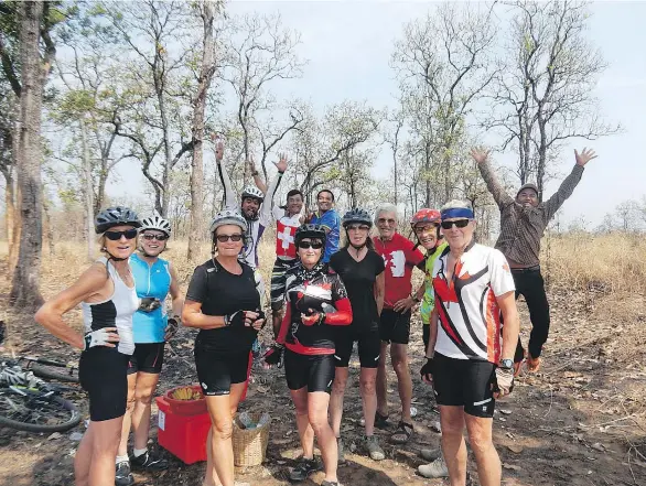  ??  ?? A number of companies in Southeast Asia operate cycling tours that follow the path of the Mekong River. One of the longest rivers in the world, the Mekong winds through six countries.