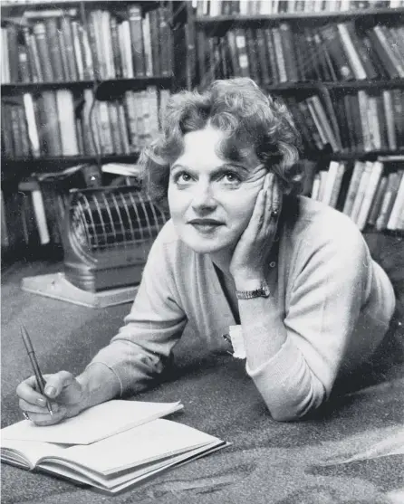  ??  ?? 0 Muriel Spark, ‘high priestess of the sentence’, is more famous overseas than in Scotland
PICTURE: NAT LIBRARY OF SCOTLAND/PA