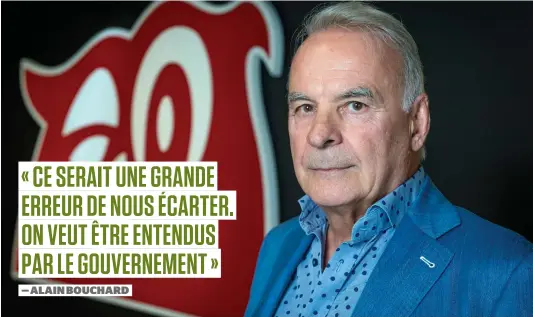  ?? PHOTO D’ARCHIVES, LE JOURNAL DE MONTRÉAL ?? Le président de Couche-Tard, Alain Bouchard, croit que le gouverneme­nt provincial devra vite s’activer s’il veut être prêt à offrir une structure de distributi­on de cannabis «sérieuse et compétitiv­e» d’ici 12 mois.