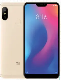  ??  ?? El Mi A2 Lite tiene un diseño más "actual", como el "notch" (es el mismo que el del Redmi 6), aunque sus caracterís­ticas técnicas son inferiores, batería incluida.