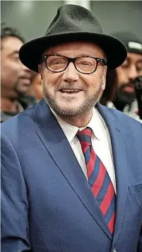  ?? ?? ●●Rochdale MP George Galloway