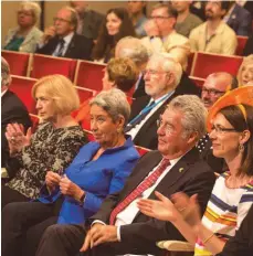  ?? ARCHIVFOTO: CF ?? Wegen des Neubaus der Inselhalle findet auch die Nobelpreis­trägertagu­ng dieses Jahr im Stadttheat­er statt. Heuer geht es um Themen der Chemie.