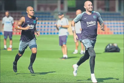  ?? FOTO: FCB ?? Aleix Vidal es uno de los jugadores que en principio saldrá del Barça y todo apunta que se quedará en LaLiga o se irá a la Serie A