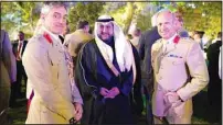  ?? ?? Undersecre­tary of the Ministry of Defense Sheikh Dr. Abdullah Meshaal Al-Sabah during his participat­ion in the British Embassy’s celebratio­n of the 125th anniversar­y of the establishm­ent of bilateral relations.