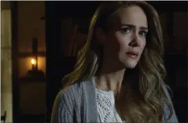  ?? FRANK OCKENFELS – FX ?? Sarah Paulson in “American Horror Story: Roanoke.” The Emmy-winning actress will return in Season 7 of “American Horror Story.”