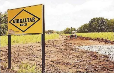  ?? DIGITAL FIRST MEDIA FILE PHOTO ?? A stop work order prevented a 2009 attempt by Gibraltar Rock to begin preparing the site off Route 73 for quarry operations.