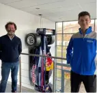  ??  ?? Aron moves to Carlin in F3 for ‘21