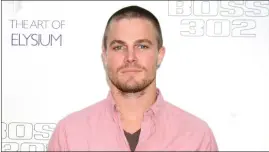  ?? ?? Stephen Amell will appear in an upcoming episode of “The Flash”