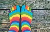  ?? DREAMSTIME ?? Dear Answer Angel Ellen:
These unconventi­onal socks are a godsend for some people — especially those who hike, run or walk a lot.