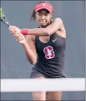  ?? LYNDSAY RADNEDGE/STANFORD ATHLETICS ?? Bloomfield’s Melissa Lord, a part of NCAA women’s championsh­ips at Stanford, will graduate with a degree in public policy.