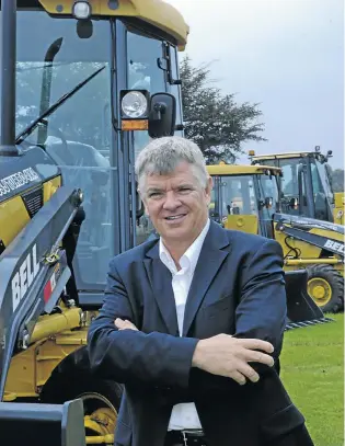  ?? Picture: RUSSELL ROBERTS ?? FAMILY TIES: Gary Bell, CEO of Bell Equipment, which employs 2 200 in South Africa