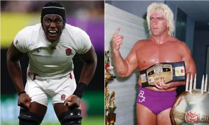  ?? Composite: David Davies/PA; Aflo/Shuttersto­ck ?? England’s Maro Itoje borrowed a quote from the former wrestling world champion Ric Flair to sum up the challenge facing England.