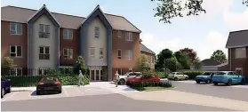  ??  ?? ● Artists impression of the proposed care home