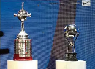  ?? /EFE ?? Además de los de la Copa Libertador­es, también se definieron los grupos en la Suramerica­na.
