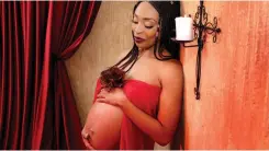  ??  ?? Khabonina Qubeka kept her pregnancy a secret,