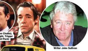  ??  ?? Boycie (John Challis), left, and, right, Trigger (Roger Lloyd-Pack)
Writer John Sullivan