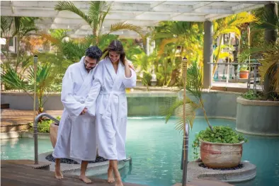  ?? (Romi and Asaf) ?? THE SPA Village resort hotel in Hamat Gader – an exclusive and cozy resort.