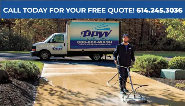  ?? ?? Perfect Power Wash’s team of profession­al technician­s have the experience, training, and equipment to provide the best results possible for your property, guaranteed.