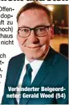  ??  ?? Verhindert­er Beigeordne­ter: Gerald Wood (54)