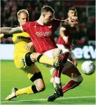  ??  ?? Burton Albion defended superbly to hold Bristol City – Page 22