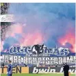  ?? FOTO: AP ?? In Dortmund: Hertha-Ultras zünden Bengalos im Block.