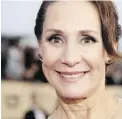  ??  ?? “I got really emotional because everybody just poured their whole heart and soul into doing this film.” Lady Bird nominee Laurie Metcalf to Good Morning America