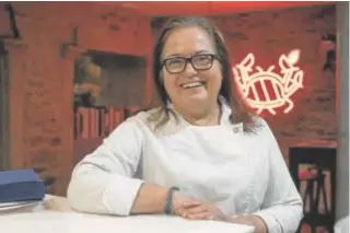  ?? // M. MUÑIZ ?? María José Ramil, propietari­a del restaurant­e Casa dos Xacobes