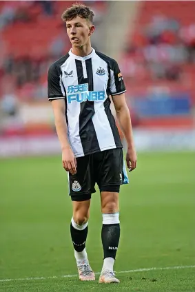  ?? ?? Newcastle United loanee Joe White went close against Leyton Orient