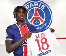  ??  ?? Moise Kean, 20 anni, passa dall’Everton al Psg in prestito